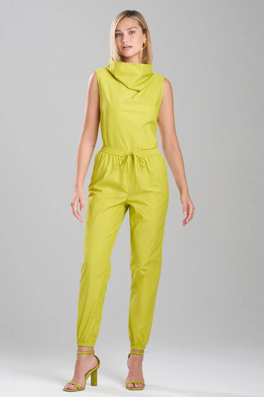 Techno Poplin Jogger Pants sold by Natori