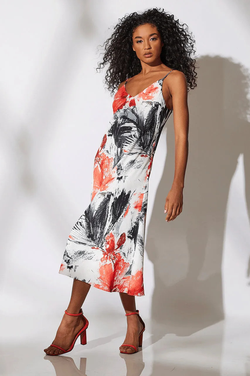 Sunset Palm Slip Dress sold by Natori