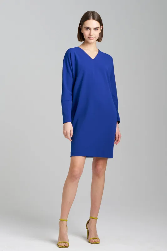 Solid Knit Crepe Wedge Dress sold by Natori