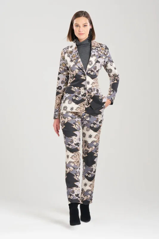 Patchwork Tailored Blazer sold by Natori