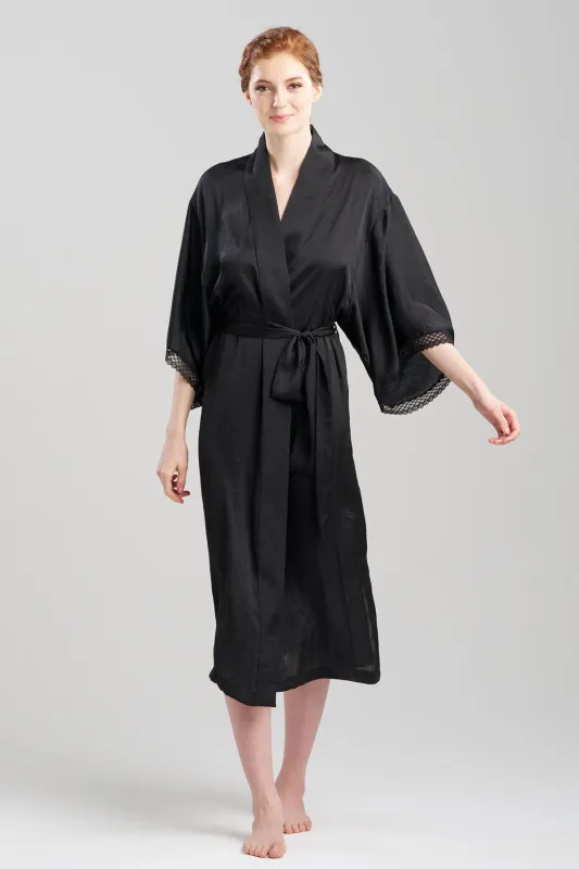 Ashley Icon Lace Robe sold by Natori