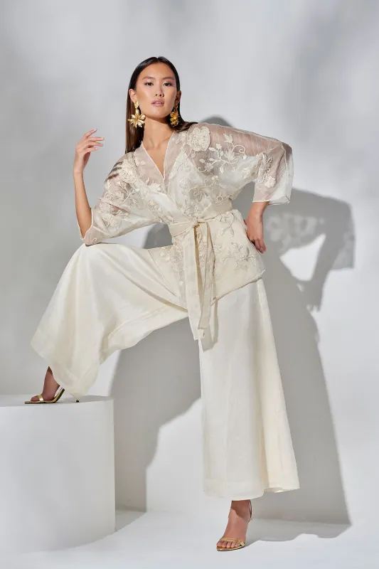 Couture Piña Palazzo Pants sold by Natori