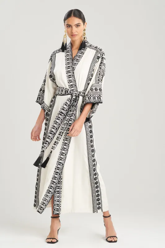 Couture Le Souk Embroidery Robe sold by Natori