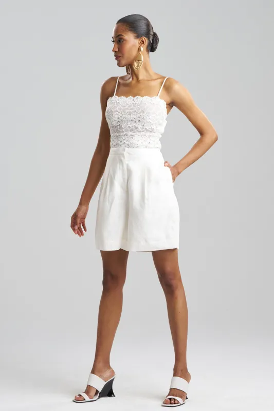 Couture Luxe Linen Shorts sold by Natori