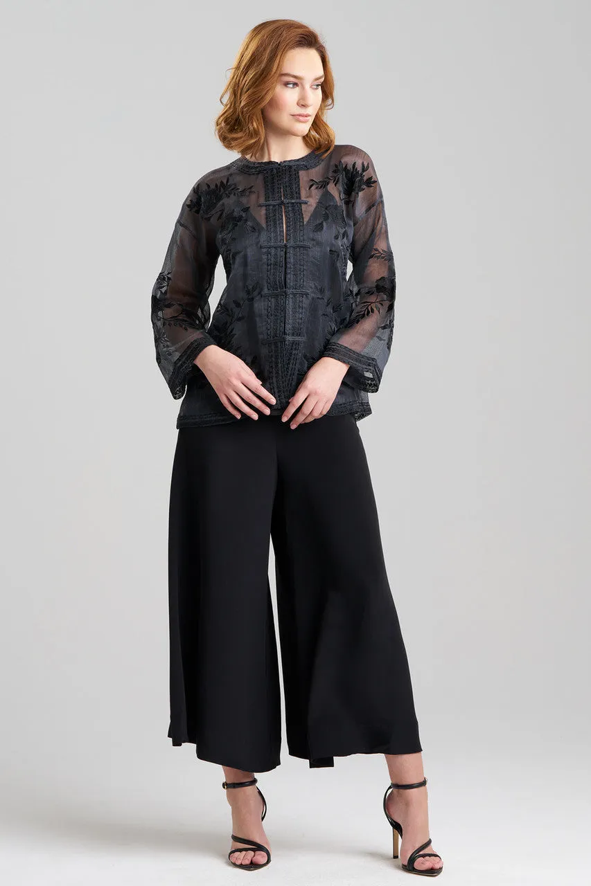 Couture Piña Embroidered Mandarin Jacket sold by Natori product image thumbnail 2