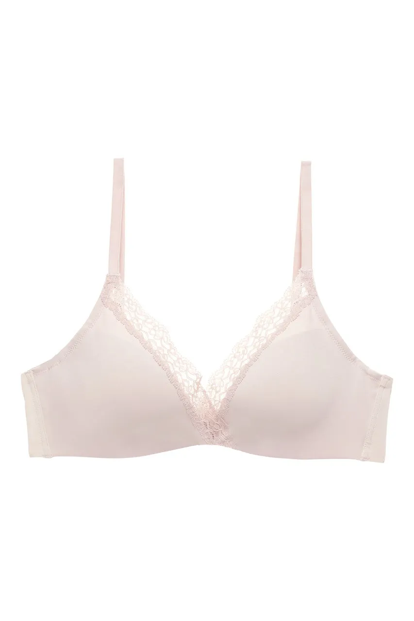 Simply Lace Contour Plunge Underwire Bra sold by Natori