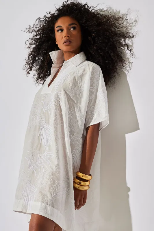 Palm Oversized Caftan sold by Natori