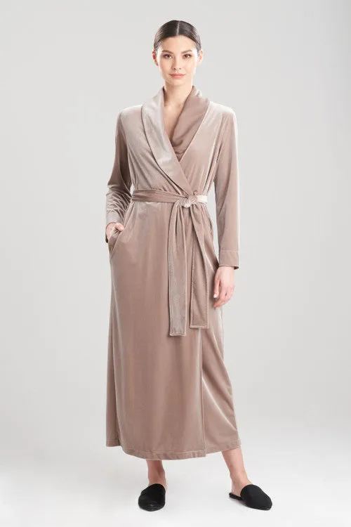 Natalie Velvet Robe sold by Natori