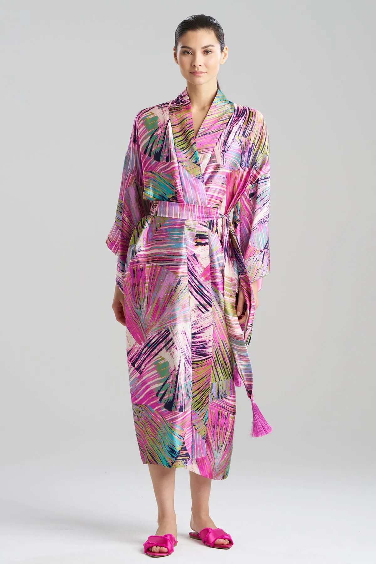 Sensu Silk Robe sold by Natori