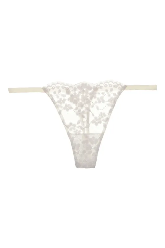 Plush Romance String Thong sold by Natori