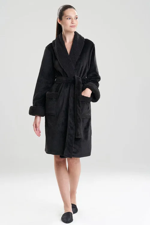 Plush Sherpa Cozy Robe sold by Natori