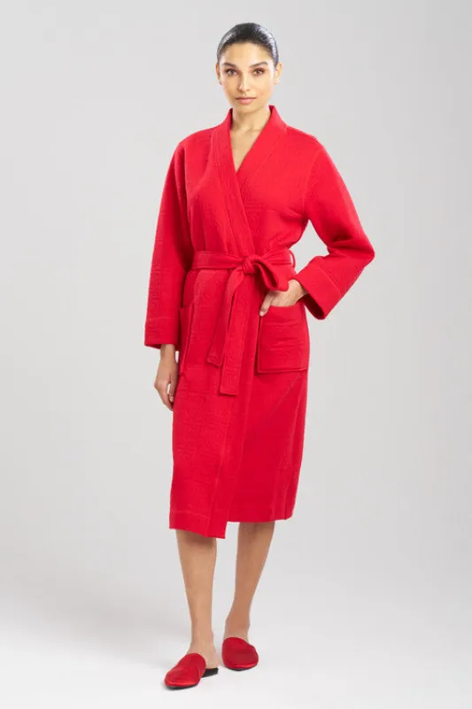 Quilted Infinity Jacquard Robe sold by Natori