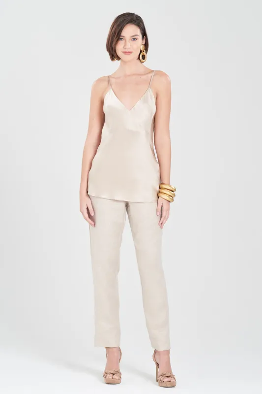 Key Essentials V-Neck Silk Cami sold by Natori