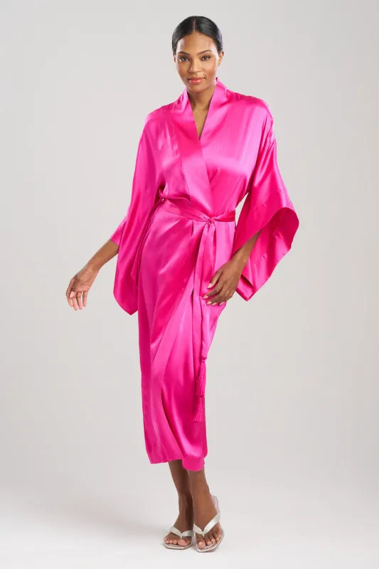 Key Essentials Silk Robe sold by Natori