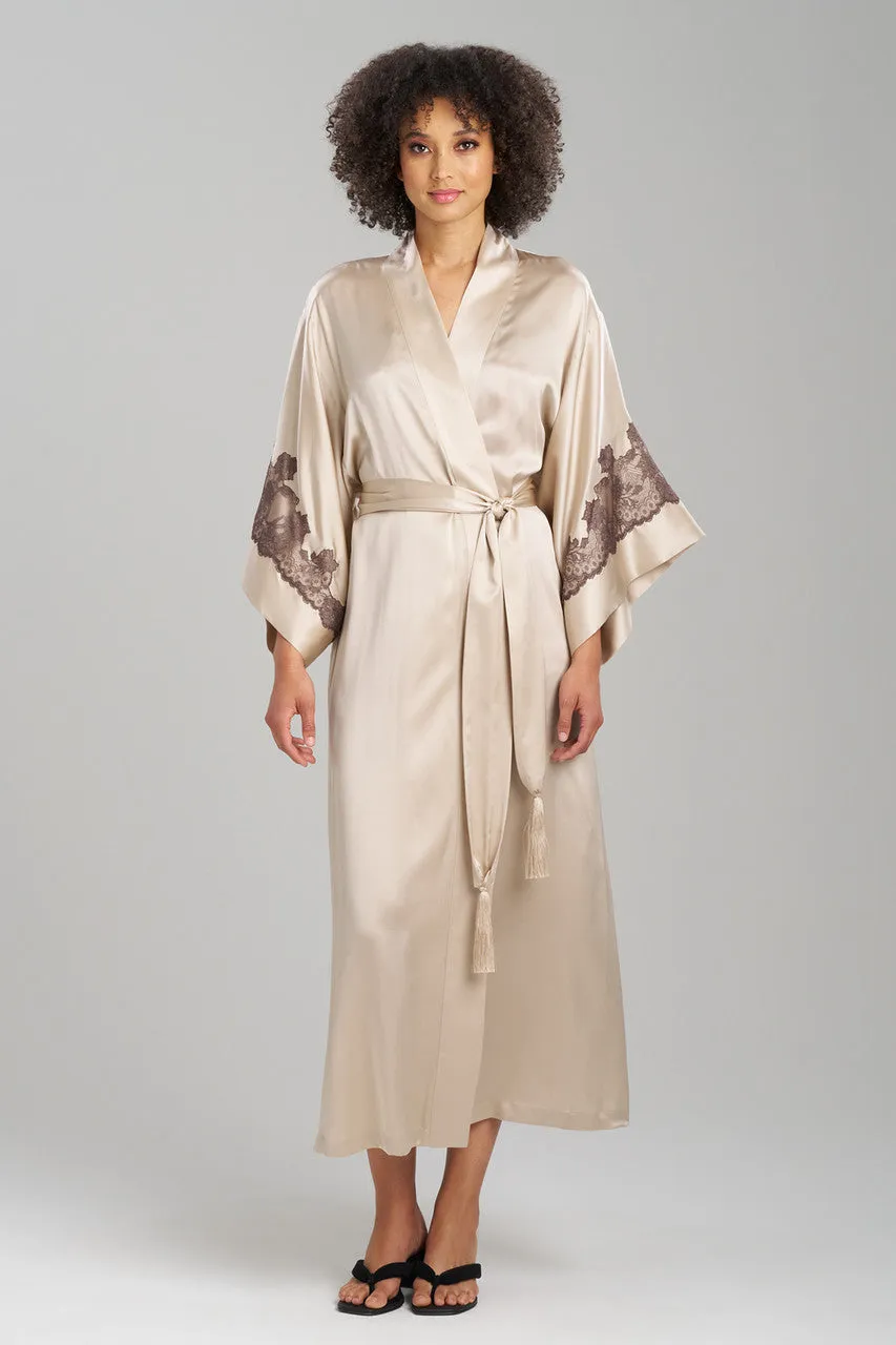 Lolita Lace Embroidered Silk Tassel Robe sold by Natori product image thumbnail 2