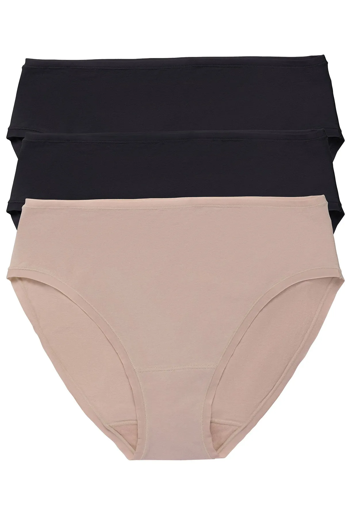 Bliss Bare Cotton Hipster 3-Pack sold by Natori product image thumbnail 4