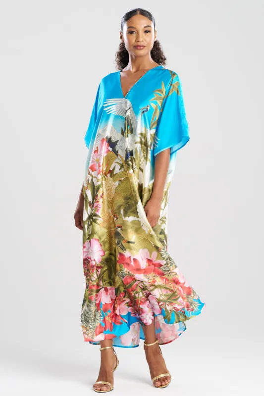 Crane Caftan sold by Natori