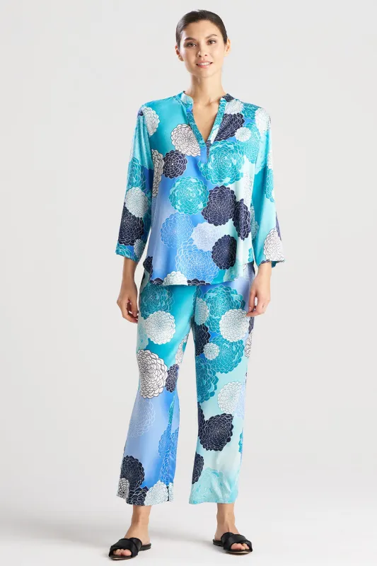 Botanic Melody Satin Long Sleeve PJ sold by Natori