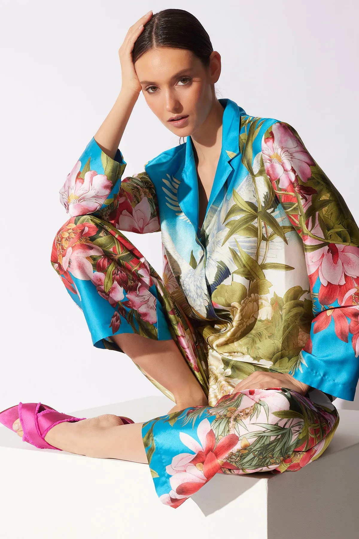 Crane Notch PJ sold by Natori