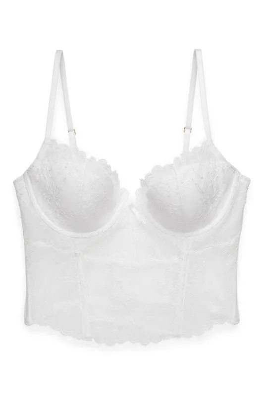 Chantilly Lace Bustier sold by Natori