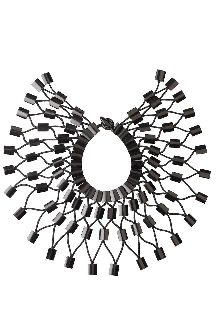 Buffalo Horn Collar Necklace sold by Natori