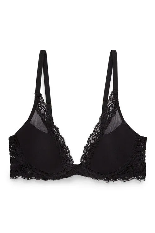 Feathers Plunge T-Shirt Bra - Basics sold by Natori product image thumbnail 3