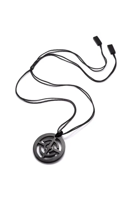 Buffalo Horn Necklace sold by Natori