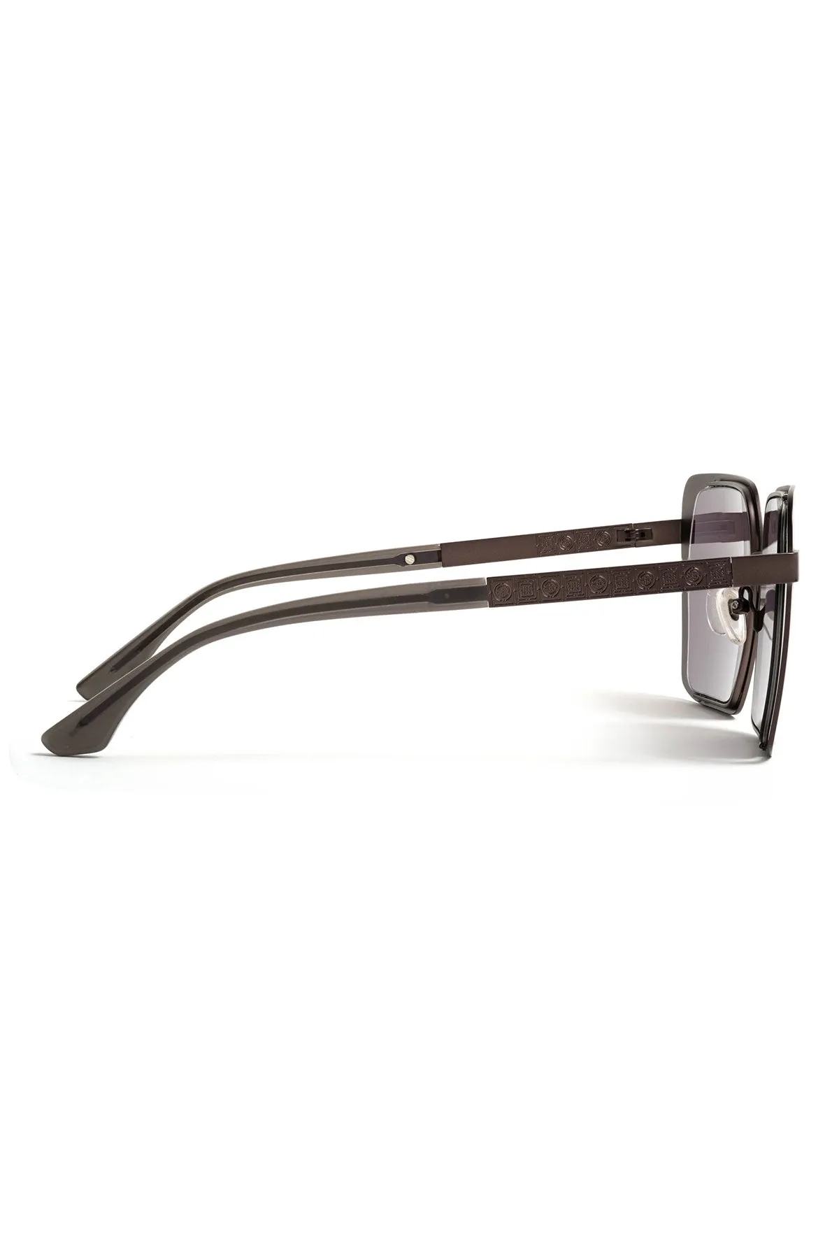 Kintsu Metal Rectangle Sunglasses sold by Natori product image thumbnail 4