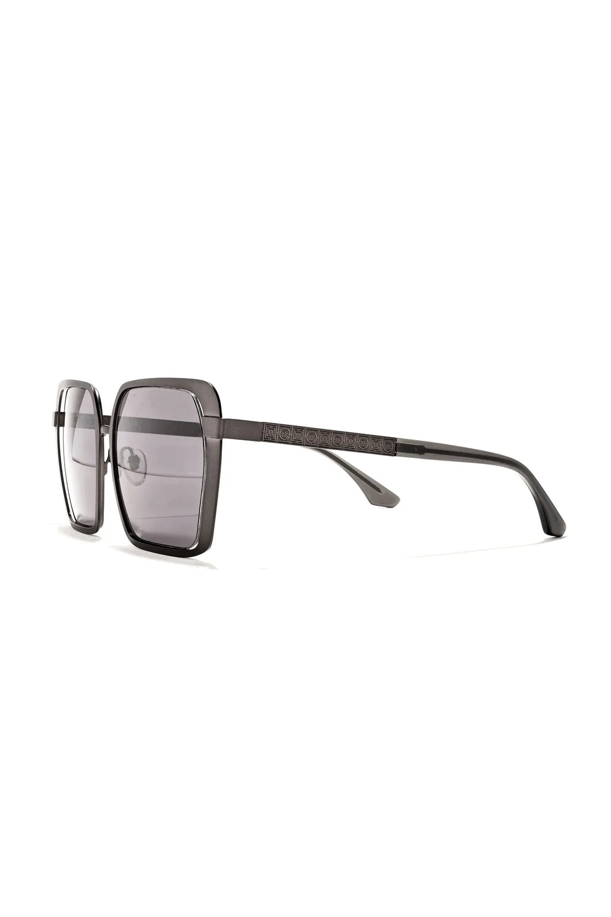 Kintsu Metal Rectangle Sunglasses sold by Natori product image thumbnail 2