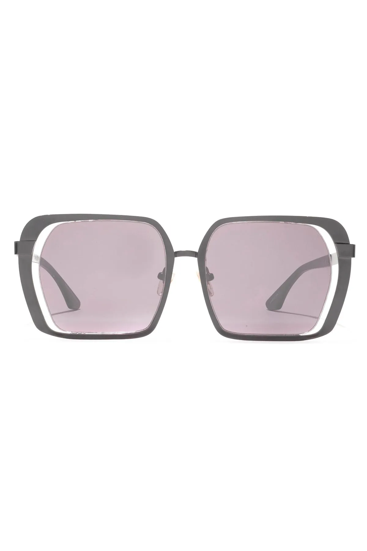 Kintsu Metal Rectangle Sunglasses sold by Natori