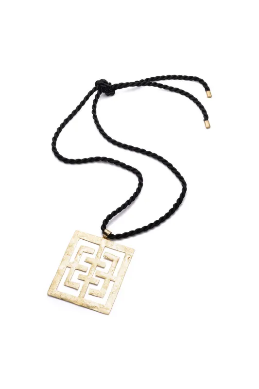 Gold Plated Brass Necklace sold by Natori