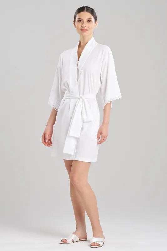 Bliss Harmony Lace Applique Wrap sold by Natori