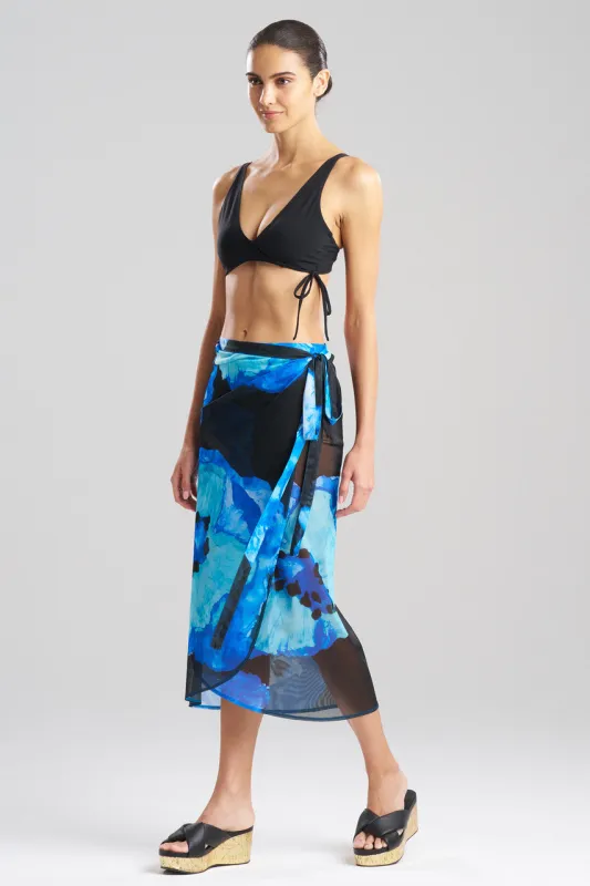 Poppy Sheer Sarong sold by Natori