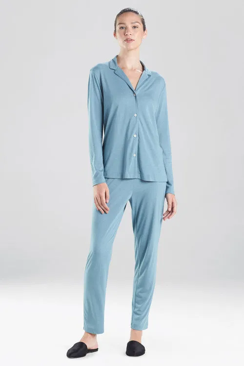 Shangri-La TENCEL™ Long Sleeve Notch PJ sold by Natori