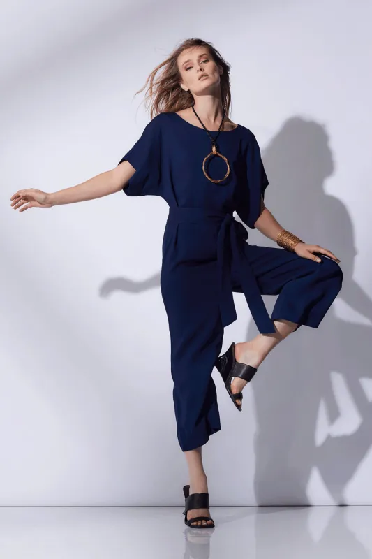 Stretch Crepe Jumpsuit sold by Natori