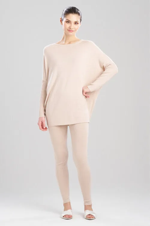 Indulge Boat Neck Long Sleeve Sweater sold by Natori