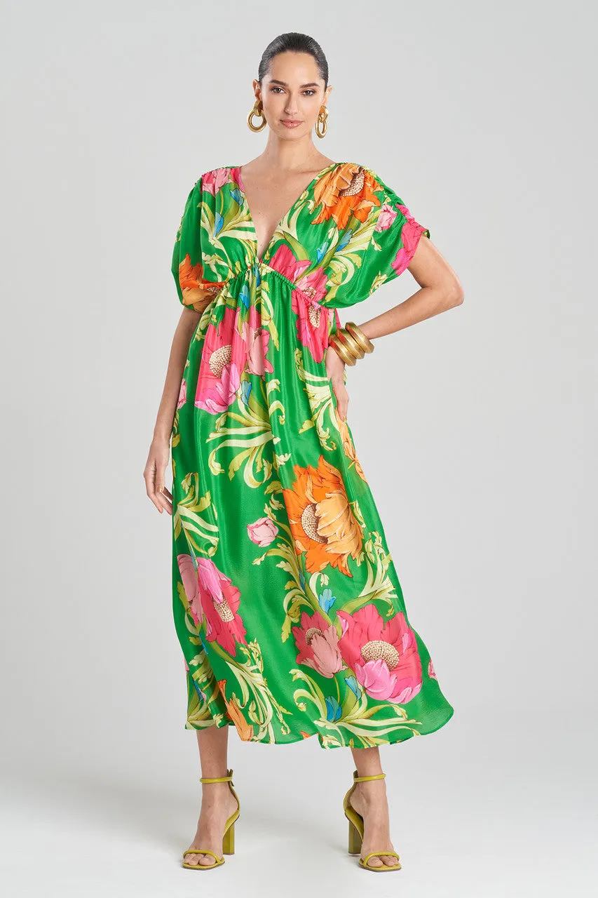 Shinjo Obi Silk Kimono Dress sold by Natori