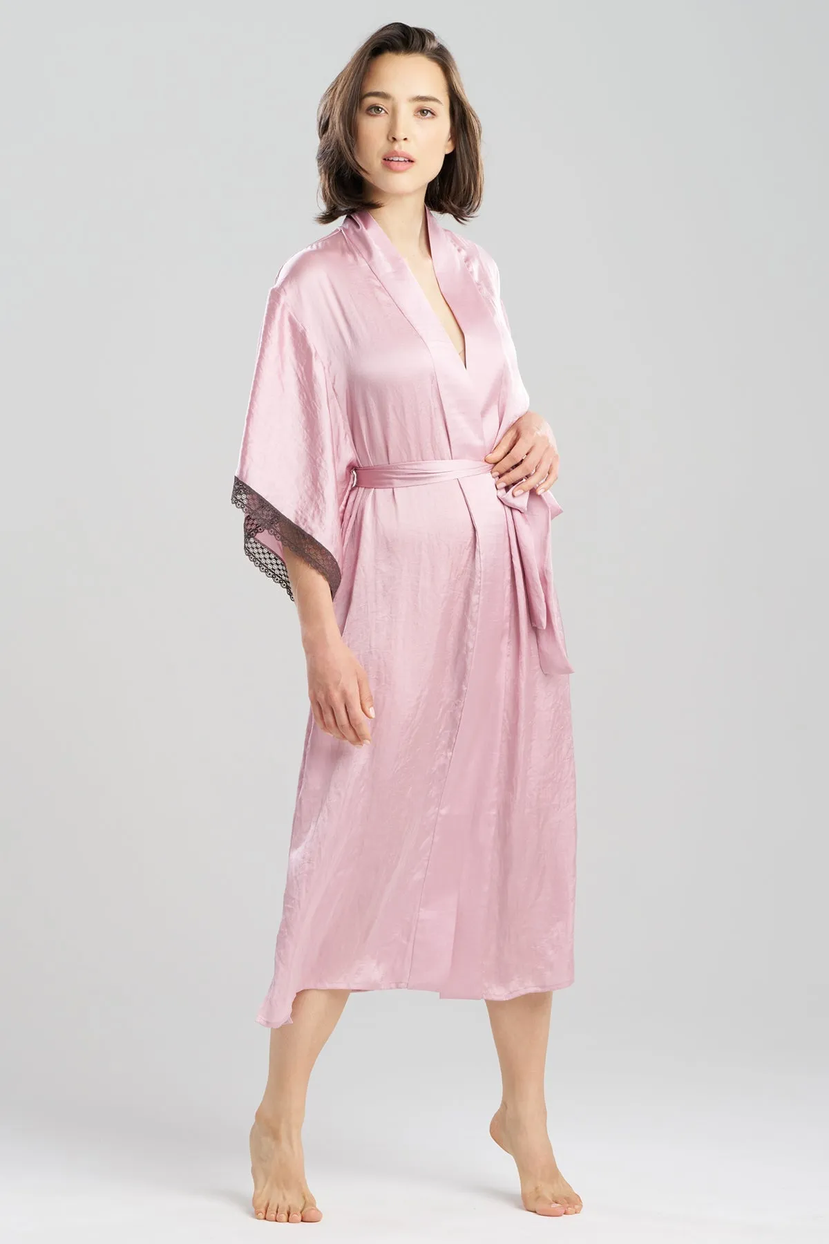 Ashley Icon Lace Robe sold by Natori