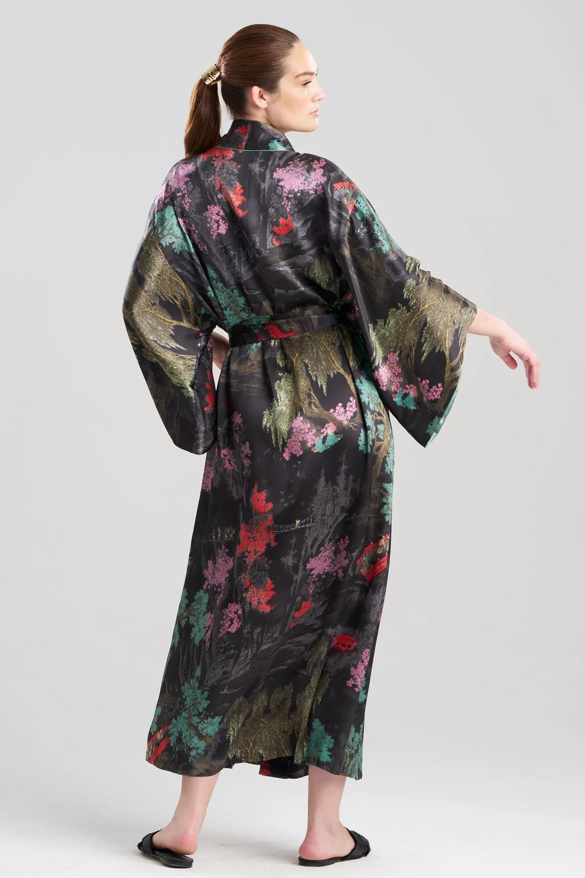 Nara Silk Robe sold by Natori product image thumbnail 2