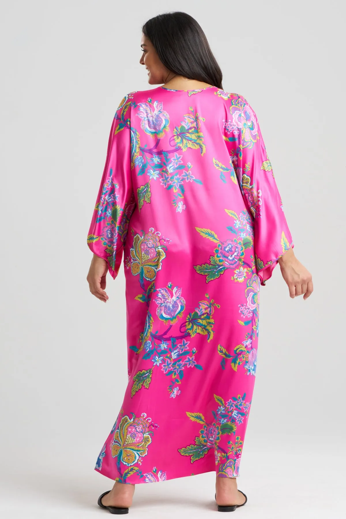 Festival Satin Caftan sold by Natori product image thumbnail 4
