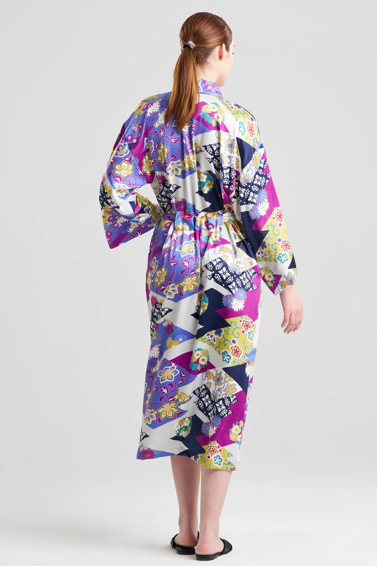 Deco Satin Robe sold by Natori product image thumbnail 2