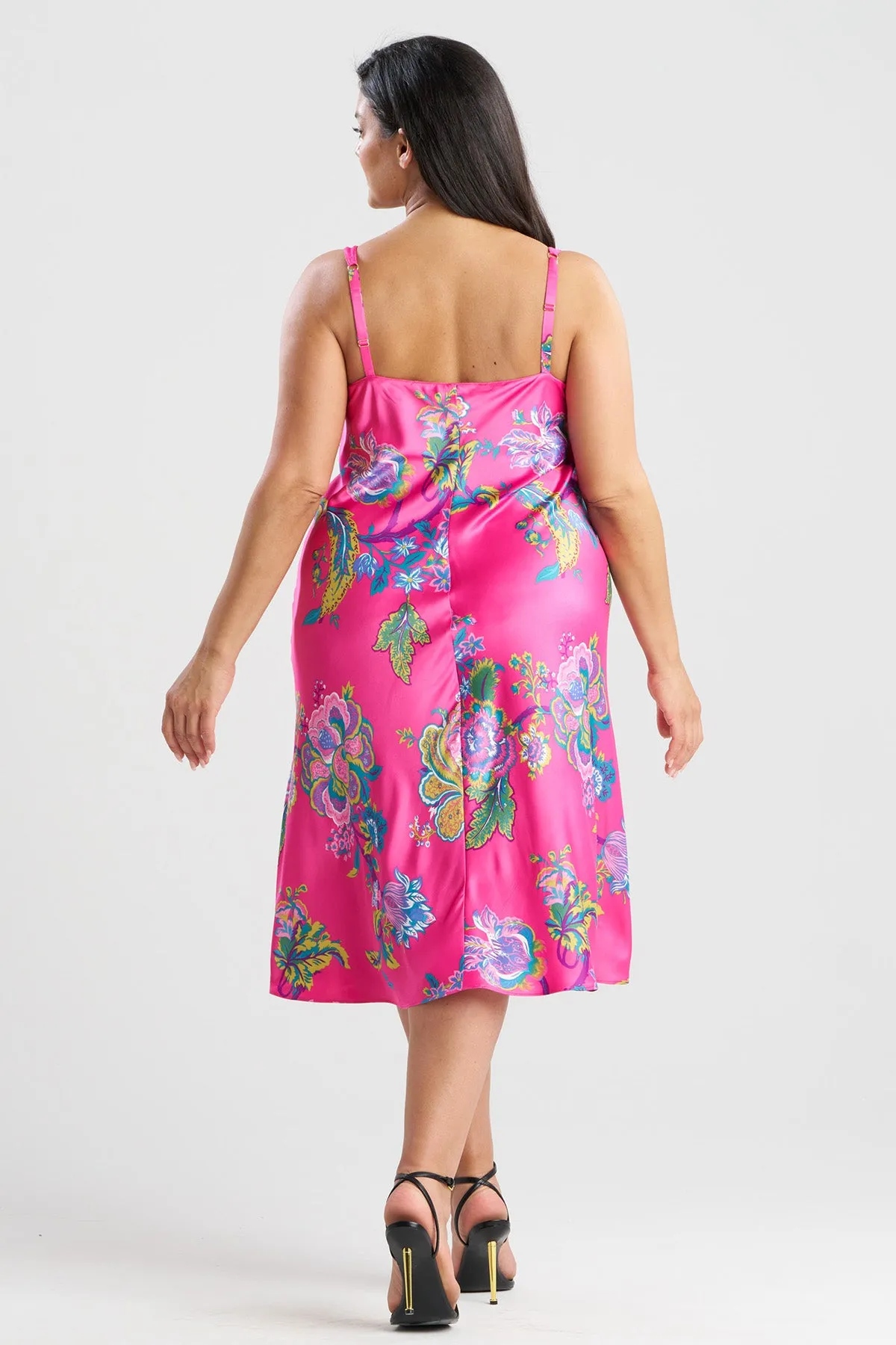 Festival Satin Slip Dress sold by Natori product image thumbnail 4