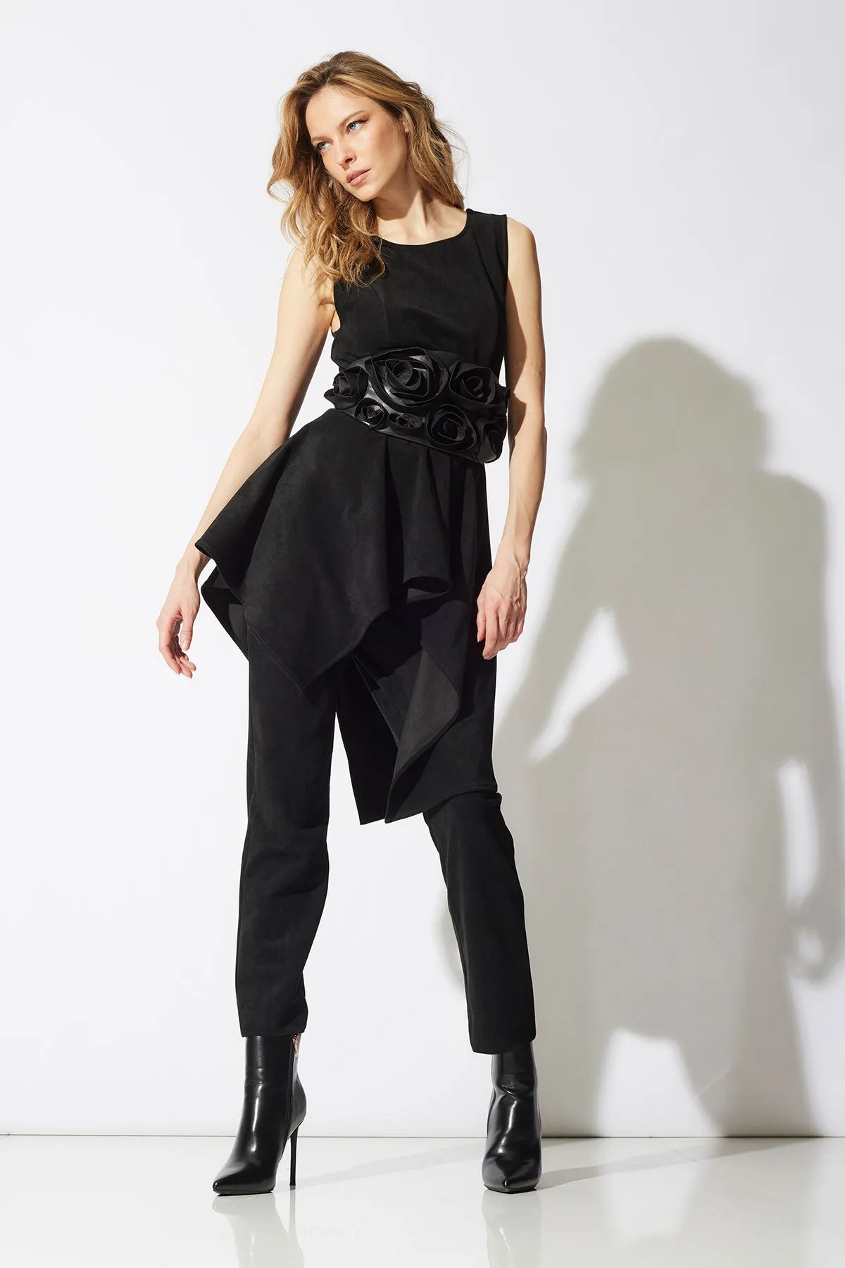 Textured Cotton Jacquard Asymmetric Top sold by Natori