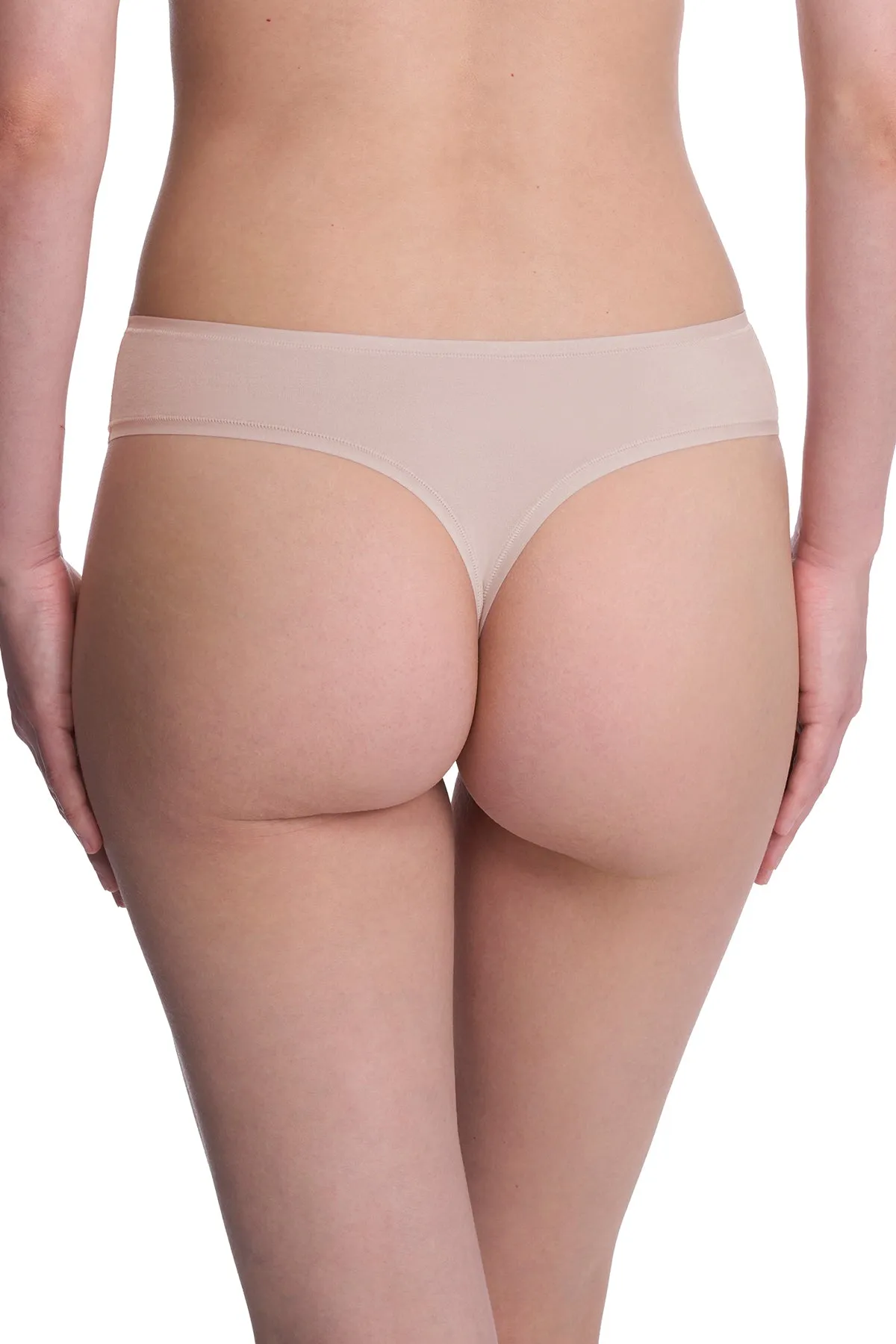 Bliss Bare Cotton Thong sold by Natori product image thumbnail 3