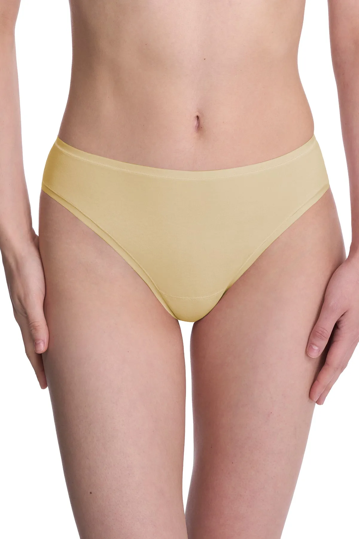 Bliss Bare Cotton Thong sold by Natori