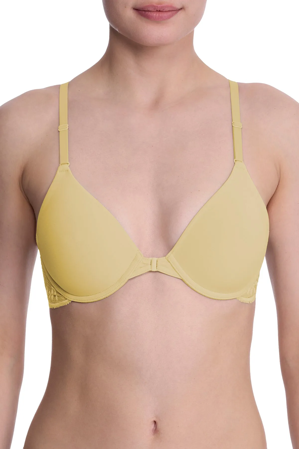 Lush Front Close Contour Underwire Bra sold by Natori