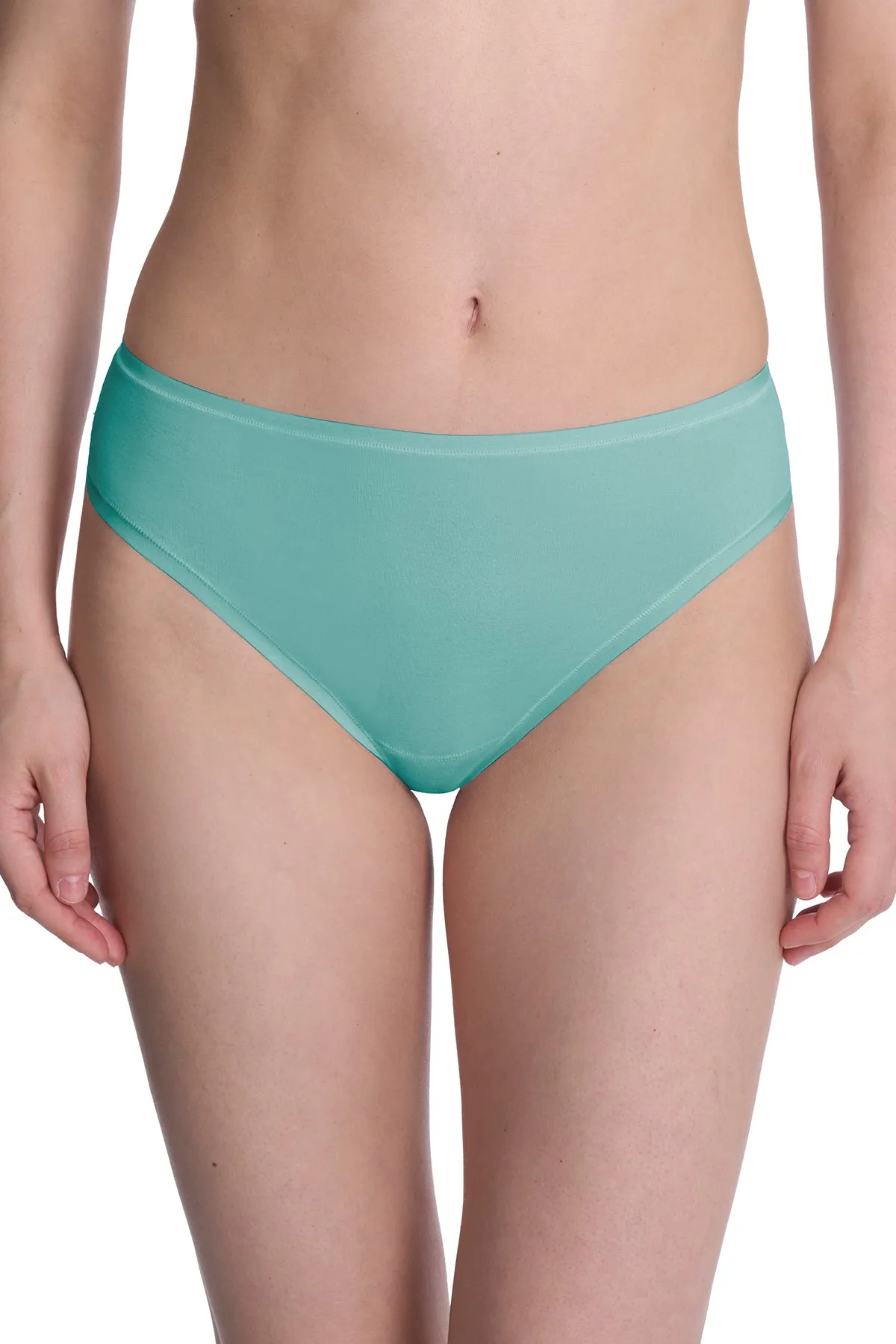 Bliss Bare Cotton Thong sold by Natori