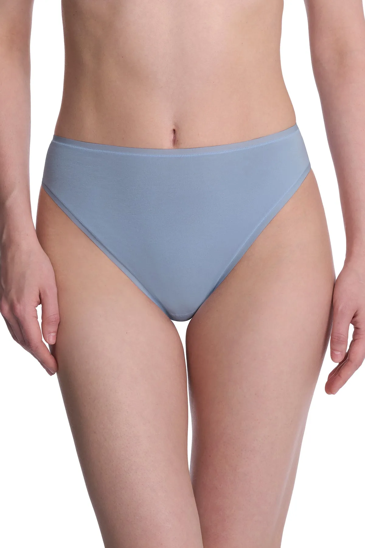 Bliss Bare Cotton High Cut Brief sold by Natori