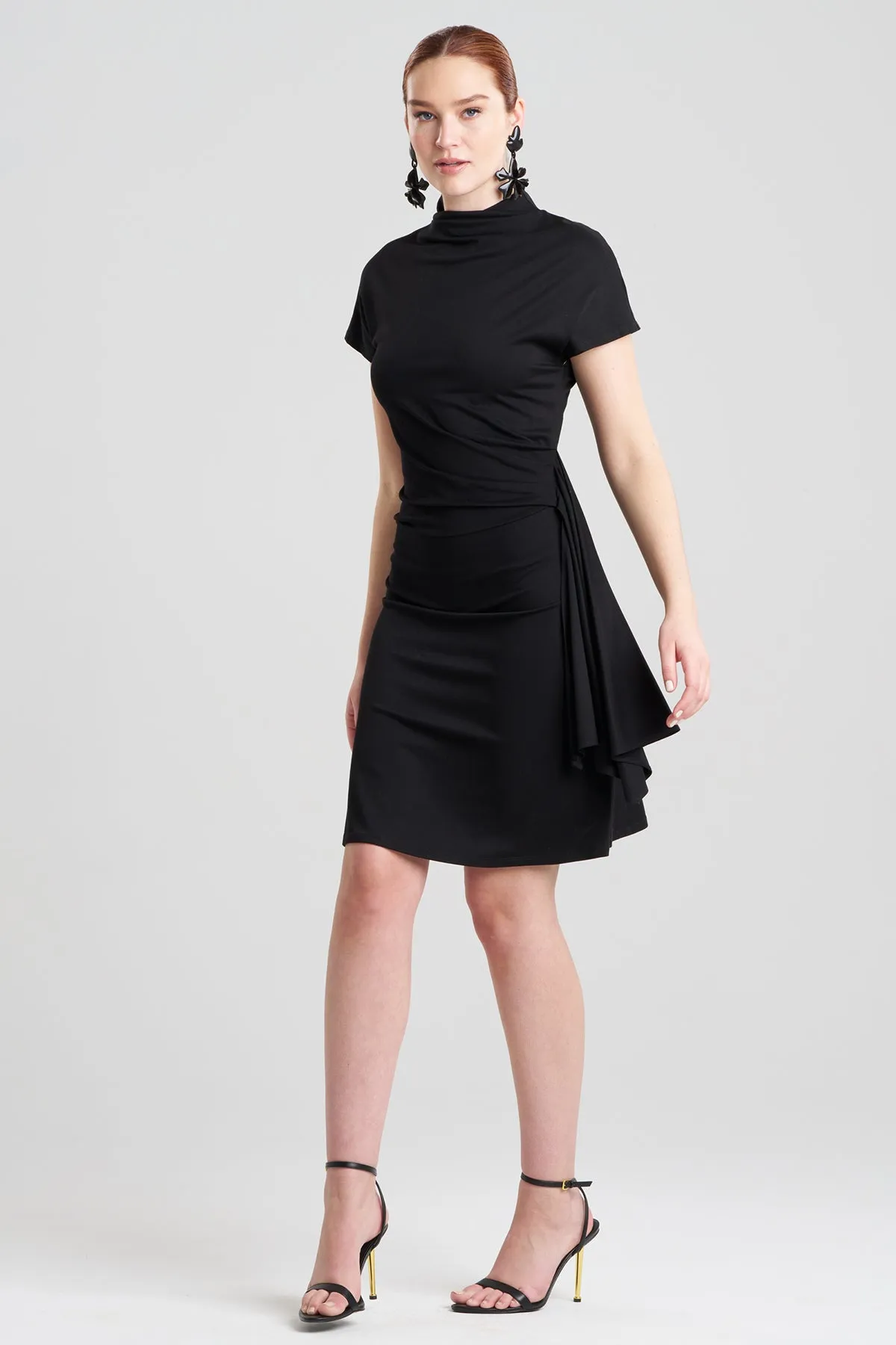 Crepe Knit Cascade Dress sold by Natori product image thumbnail 2