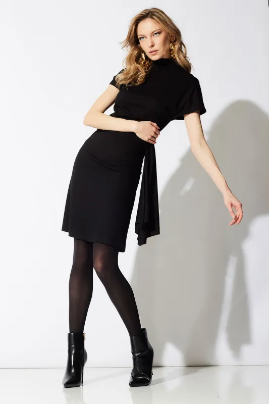 Crepe Knit Cascade Dress sold by Natori